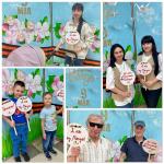 Открытие фотозоны, посвященной Дню Победы